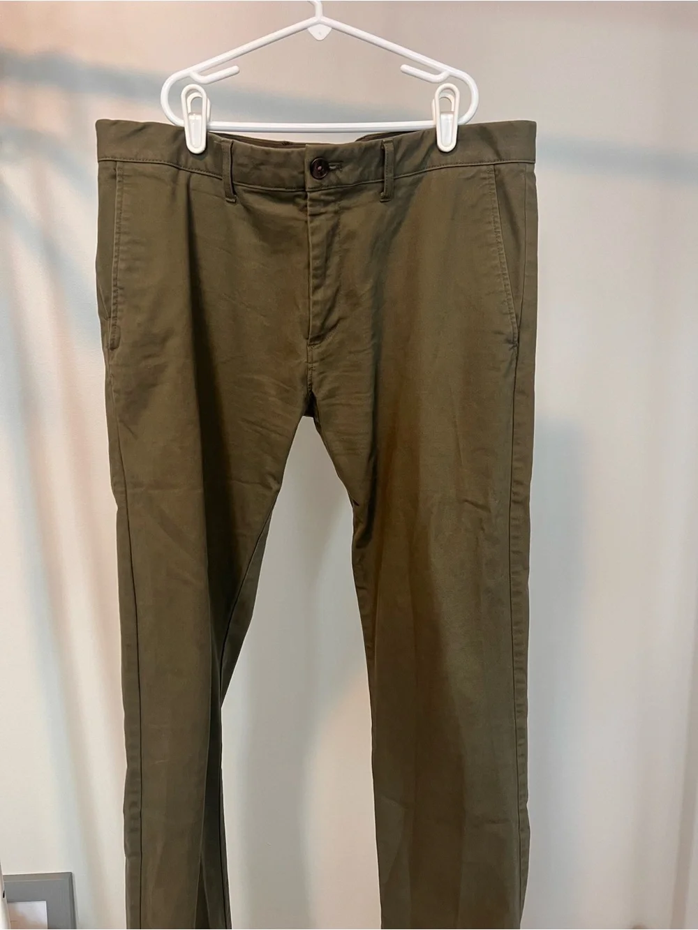 J. Crew Olive Chino Pants